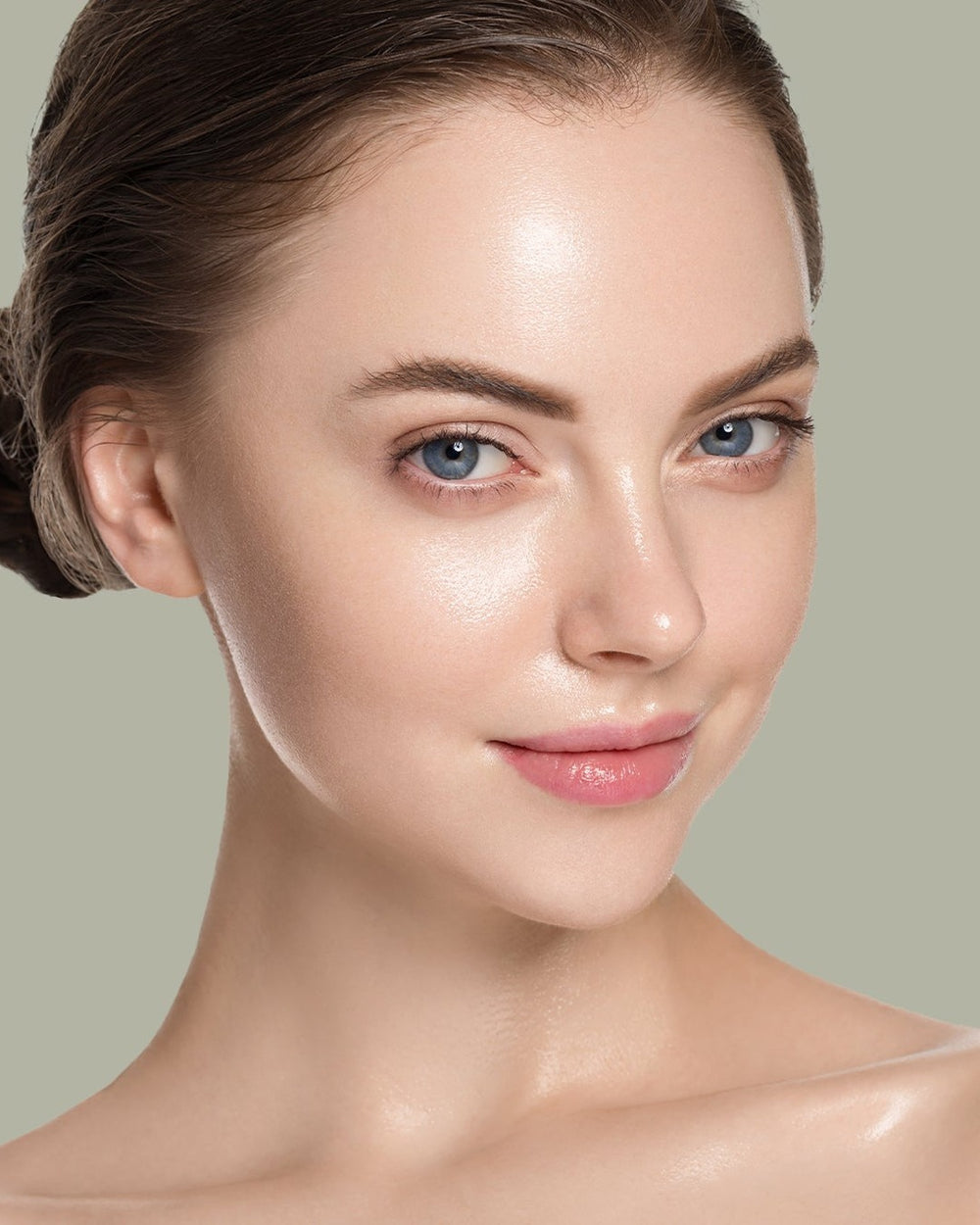 After applying Kreizi tinted lip balm, shade Blushing Bride