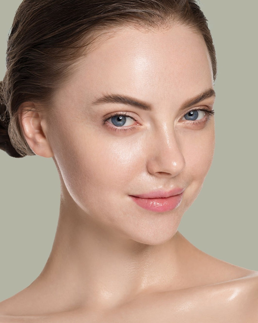 Before applying, bare lips
