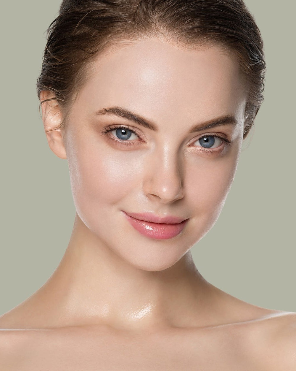 After applying Kreizi tinted lip balm, shade Blushing Bride