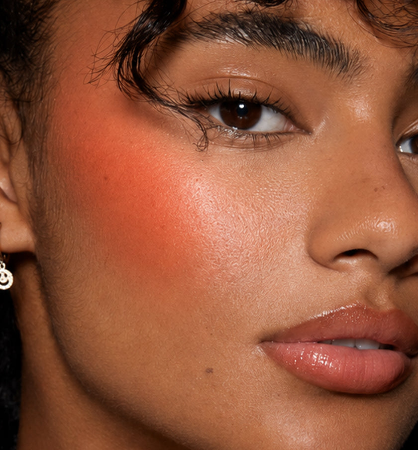  Mineral Loose Highlighting Blush Fiery Blossom 03